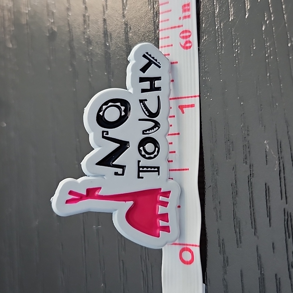 Disney's The Emperor's New Groove "No Touchy" Inspired Enamel Pin - Picture 3 of 4